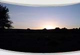 Caba&ntilde;as Las Moras - atardecer